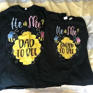 GENDER REVEAL T-SHIRT SET